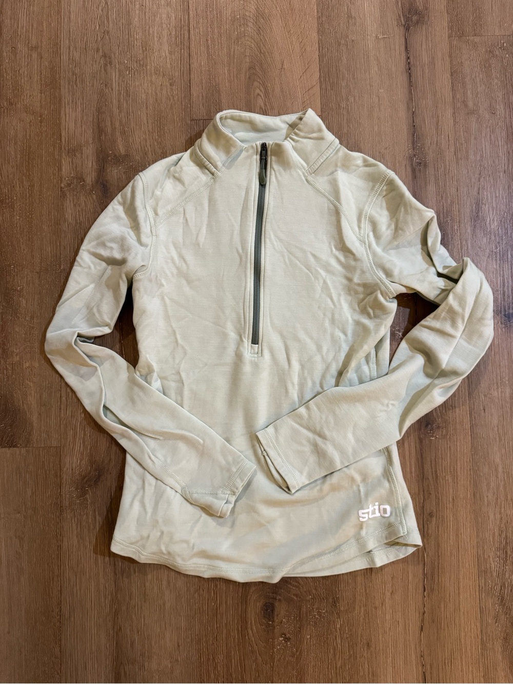 Stio women’s basis peakwool midweight zip base layer - size S